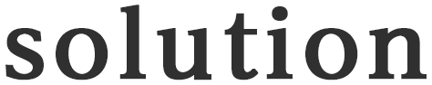 solution